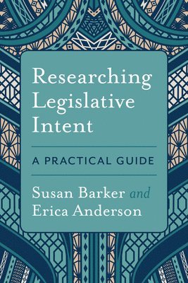 Researching Legislative Intent 1