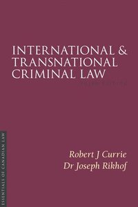 bokomslag International and Transnational Criminal Law 3/e
