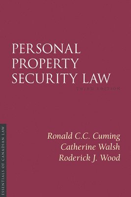 Personal Property Security Law, 3/E 1