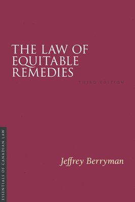 bokomslag Law of Equitable Remedies, 3/e