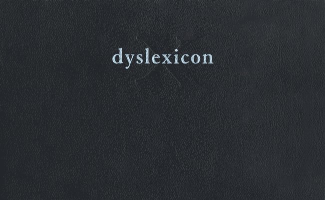 Stephen Cain - dyslexicon, Häftad