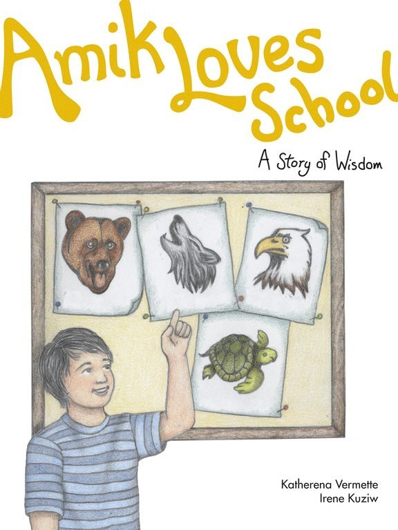 Katherena Vermette - Amik Loves School, Häftad