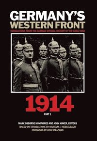 bokomslag Germany's Western Front: 1914