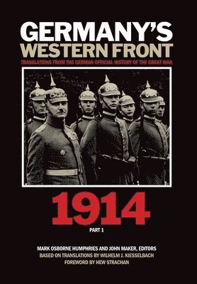 bokomslag Germany's Western Front: 1914