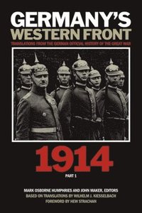 bokomslag Germany's Western Front: 1914