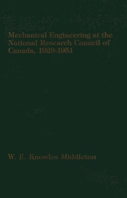 Mechanical Engineering at the National Research Council of Canada