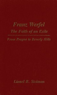 bokomslag Franz Werfel: The Faith of an Exile