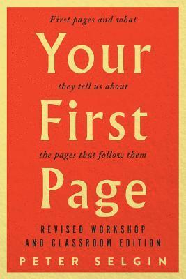 Your First Page: First Pages and What They Tell Us about the Pages that Follow Them 1