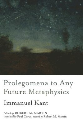 Prolegomena to Any Future Metaphysics