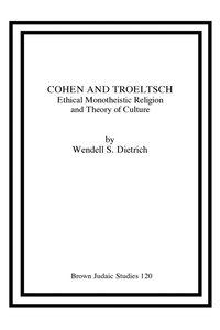 bokomslag Cohen and Troeltsch