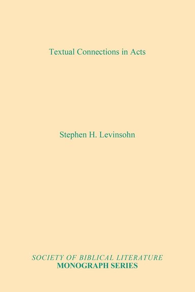 bokomslag Textual Connections in Acts