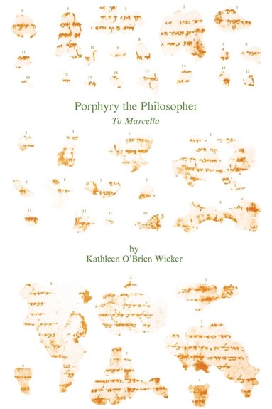 bokomslag Porphyry the Philosopher: To Marcella
