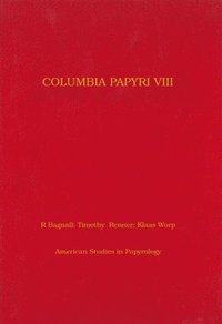 bokomslag Columbia Papyri VIII