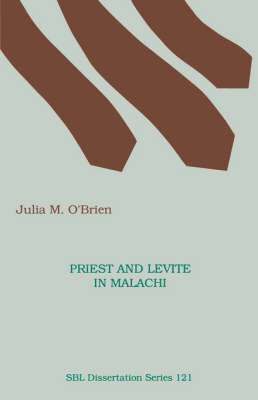 Priest and Levite in Malachi 1