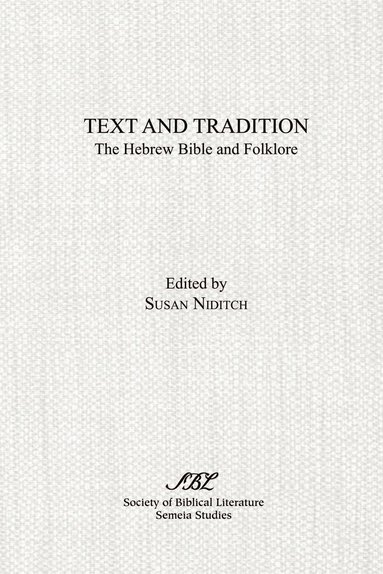 bokomslag Text and Tradition