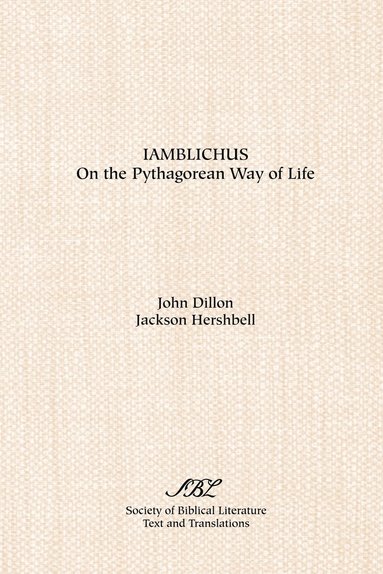 bokomslag Iamblichus: On the Pythagorean Way of Life