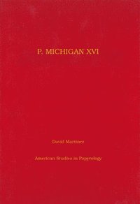 bokomslag P. Michigan XVI: A Greek Love Charm from Egypt (P.Mich. 757) Volume 30