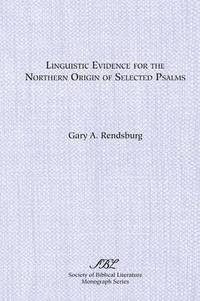 bokomslag Linguistic Evidence for the Northern Origin of Selected Psalms