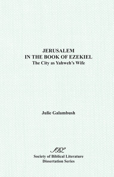 bokomslag Jerusalem in the Book of Ezekiel