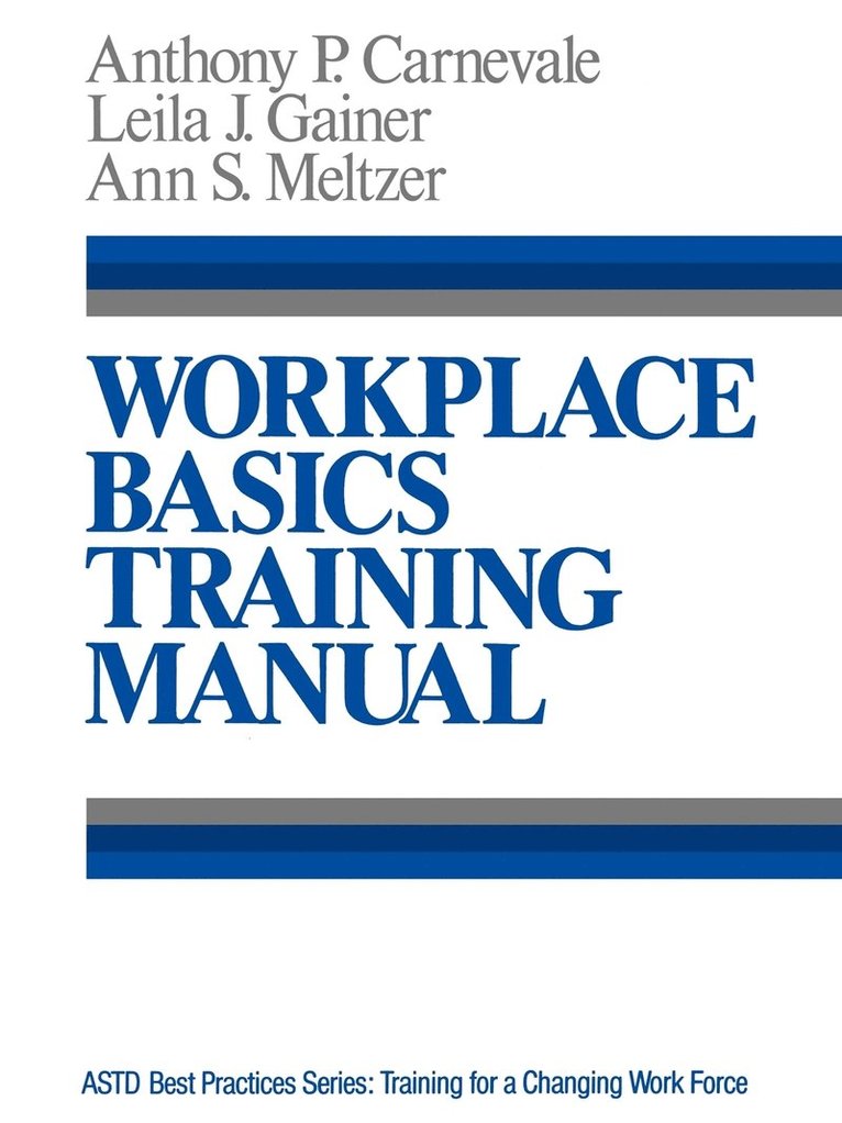 Workplace Basics, Training Manual 1