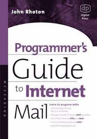 bokomslag Programmer's Guide to Internet Mail