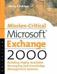 bokomslag Mission-Critical Microsoft Exchange 2000