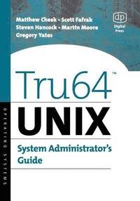 bokomslag Tru64 UNIX System Administrator's Guide