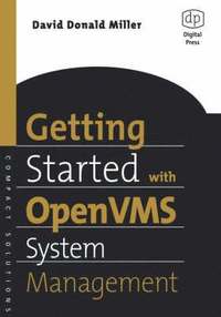 bokomslag Getting Started with OpenVMS System Management
