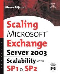 bokomslag Microsoft Exchange Server 2003 Scalability with SP1 and SP2