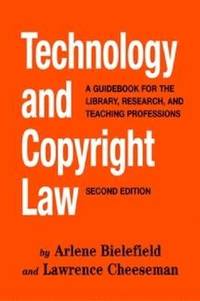 bokomslag Technology and Copyright Law