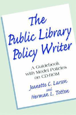 The Public Library Policy Writer 1