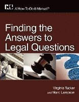 bokomslag Finding the Answers to Legal Questions