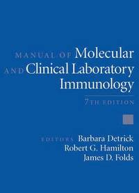 bokomslag Manual of Molecular and Clinical Lab Immunology