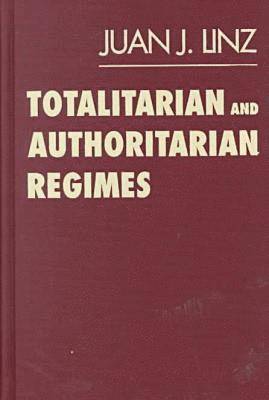Totalitarian and Authoritarian Regimes 1