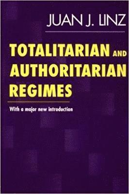 Totalitarian and Authoritarian Regimes 1
