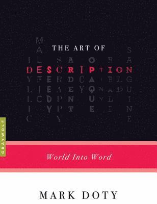 Mark Doty - Art Of Description, Häftad