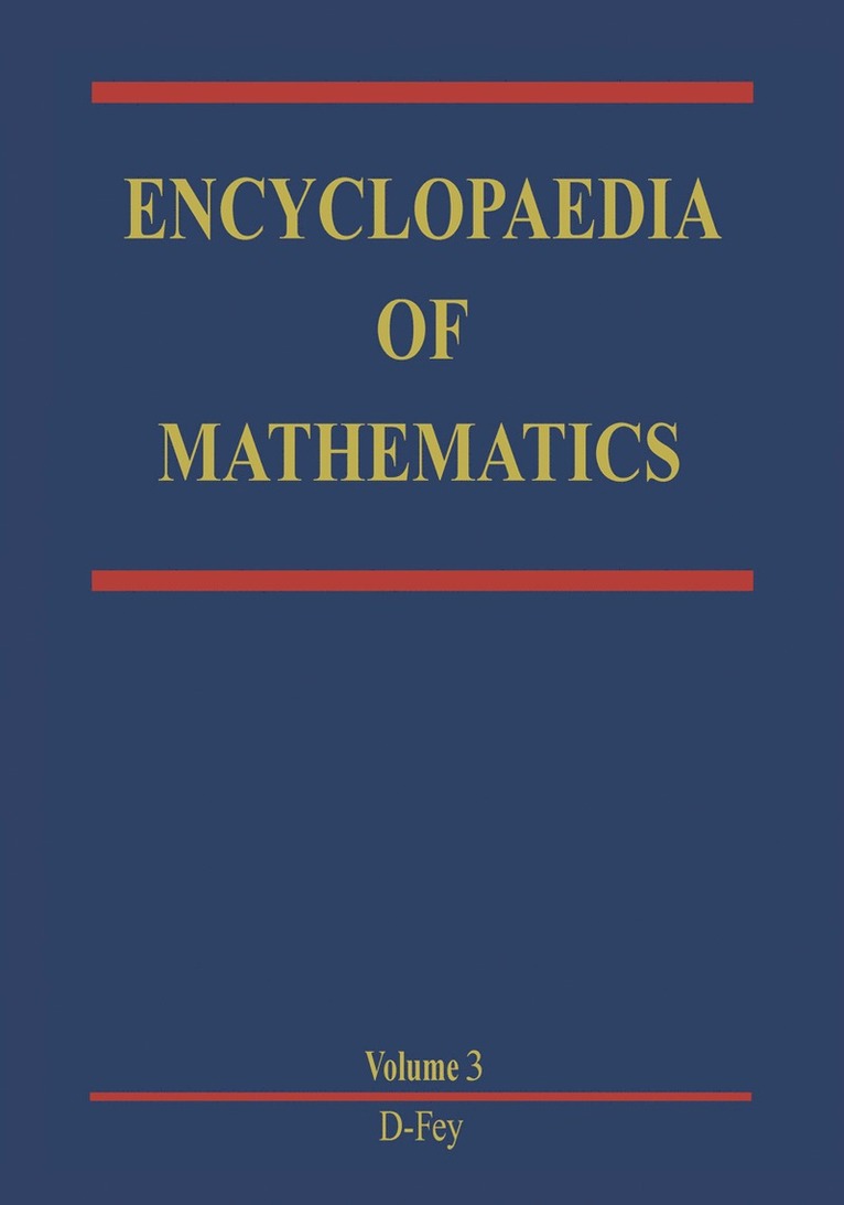 Michiel Hazewinkel - Encyclopaedia of Mathematics, Inbunden