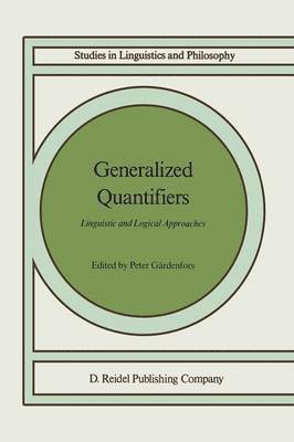 bokomslag Generalized Quantifiers