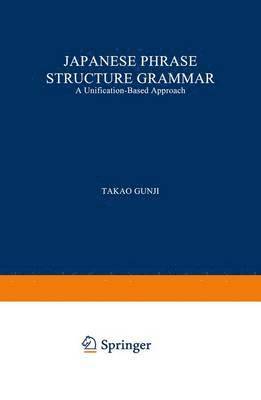 bokomslag Japanese Phrase Structure Grammar