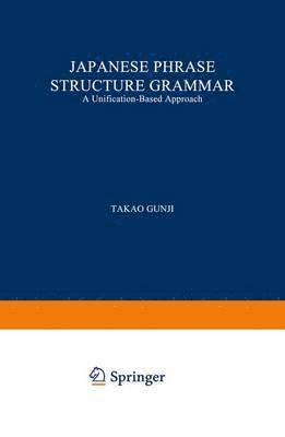 bokomslag Japanese Phrase Structure Grammar