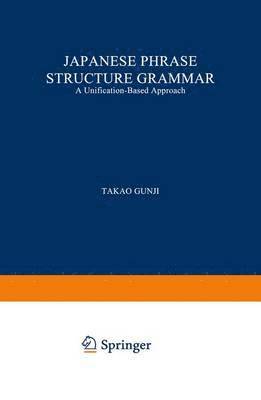 Japanese Phrase Structure Grammar 1
