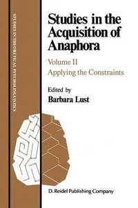 bokomslag Studies in the Acquisition of Anaphora