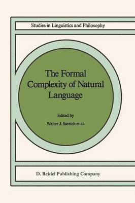bokomslag The Formal Complexity of Natural Language