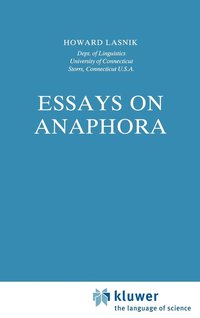 bokomslag Essays on Anaphora