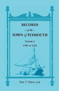 bokomslag Records of the Town of Plymouth [Massachusetts]