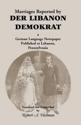 bokomslag Marriages Reported by Der Libanon Demokrat