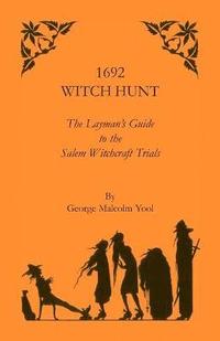 bokomslag 1692 Witch Hunt