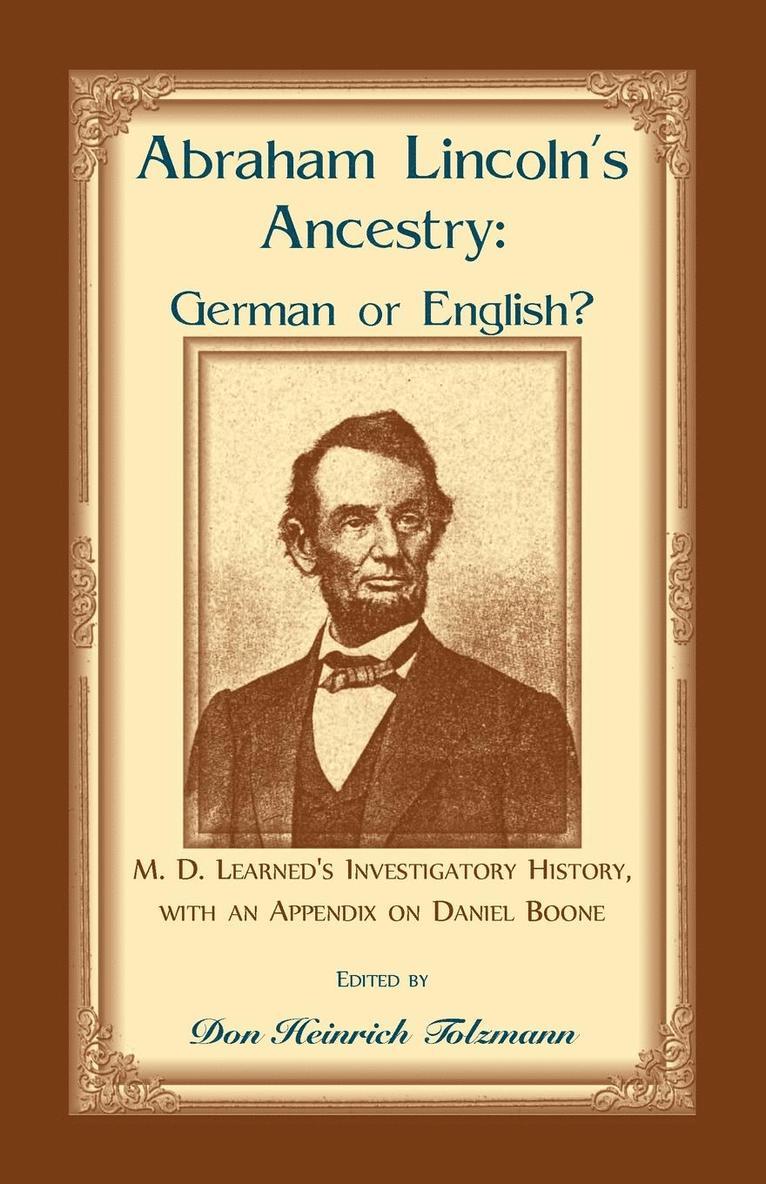 Abraham Lincoln's Ancestry 1
