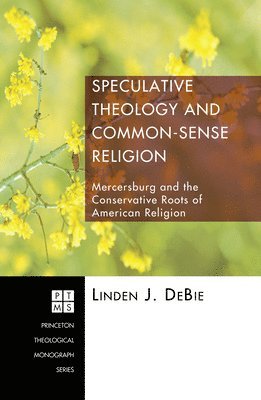 Linden J. Debie, Linden J. DeBie - Speculative Theology and Common-Sense Religion: Mercersburg and the Conservative Roots of American Religion, Häftad