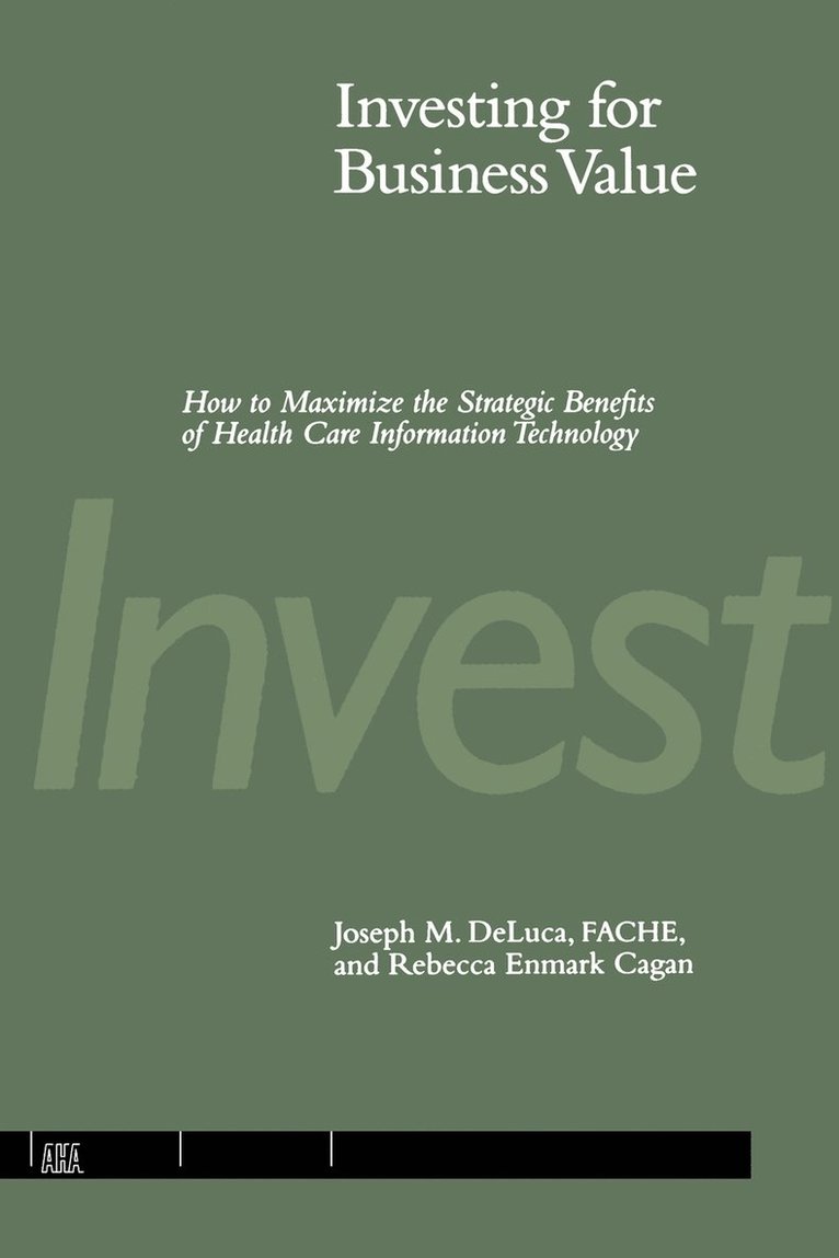 Investing for Business Value 1